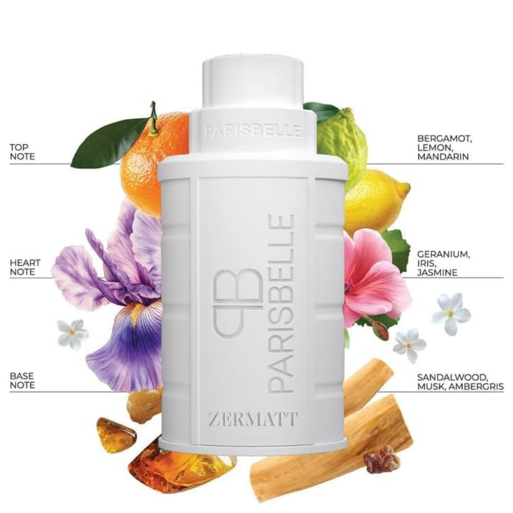 Parisbelle Zermatt Eau de Perfume 100ml